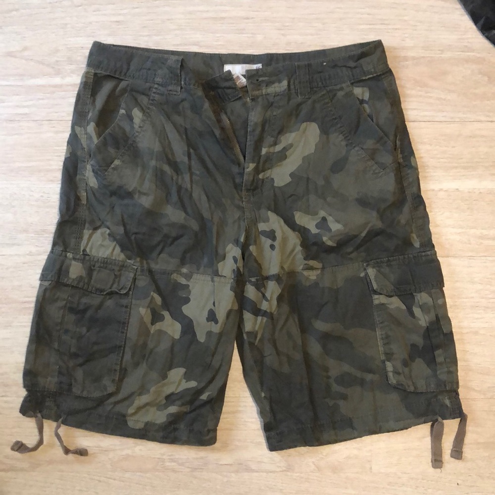 Camo Cargo Shorts